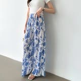 ワイドパンツ イージーパンツ プリーツワイドパンツ | COCOMOMO | 詳細画像43 