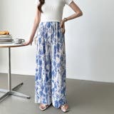 ワイドパンツ イージーパンツ プリーツワイドパンツ | COCOMOMO | 詳細画像46 