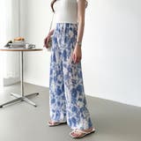 ワイドパンツ イージーパンツ プリーツワイドパンツ | COCOMOMO | 詳細画像47 