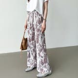 ワイドパンツ イージーパンツ プリーツワイドパンツ | COCOMOMO | 詳細画像49 