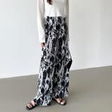 ワイドパンツ イージーパンツ プリーツワイドパンツ | COCOMOMO | 詳細画像56 