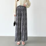 ワイドパンツ イージーパンツ プリーツワイドパンツ | COCOMOMO | 詳細画像62 