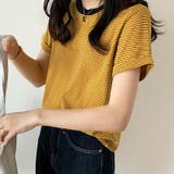Tシャツ ボーダートップス カットソーレディース | COCOMOMO | 詳細画像11 