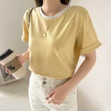 Tシャツ ボーダートップス カットソーレディース | COCOMOMO | 詳細画像22 