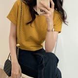 Tシャツ ボーダートップス カットソーレディース | COCOMOMO | 詳細画像12 