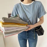 Tシャツ ボーダートップス カットソーレディース | COCOMOMO | 詳細画像33 