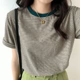 Tシャツ ボーダートップス カットソーレディース | COCOMOMO | 詳細画像15 