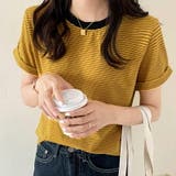 Tシャツ ボーダートップス カットソーレディース | COCOMOMO | 詳細画像8 