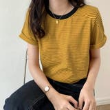 Tシャツ ボーダートップス カットソーレディース | COCOMOMO | 詳細画像9 