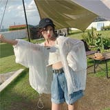 シアーパーカー シースルージップパーカー 薄手オーバーサイズパーカー | COCOMOMO | 詳細画像7