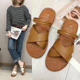 サンダル フラットクロスベルトサンダル ぺたんこサンダル | COCOMOMO | 詳細画像14