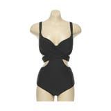 ブラック | 水着 モノキニ ワンピース | COCOMOMO