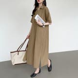 ワンピース 綿麻ワンピース リネンロングワンピース | COCOMOMO | 詳細画像3 