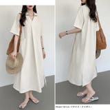 ワンピース 綿麻ワンピース リネンロングワンピース | COCOMOMO | 詳細画像11 