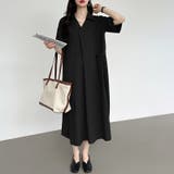 ワンピース 綿麻ワンピース リネンロングワンピース | COCOMOMO | 詳細画像15 