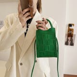 バッグ ショルダーバッグ メッシュ編み込みショルダーバッグ | COCOMOMO | 詳細画像2