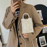 バッグ ショルダーバッグ メッシュ編み込みショルダーバッグ | COCOMOMO | 詳細画像3