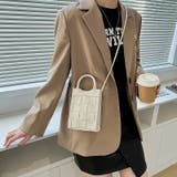 バッグ ショルダーバッグ メッシュ編み込みショルダーバッグ | COCOMOMO | 詳細画像4