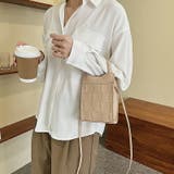 バッグ ショルダーバッグ メッシュ編み込みショルダーバッグ | COCOMOMO | 詳細画像5