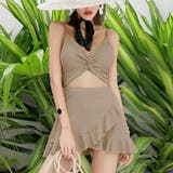 水着 ワンピース水着 水着体型カバー | COCOMOMO | 詳細画像12 