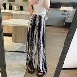 ボトムス ワイドパンツ グラデーションパンツ | COCOMOMO | 詳細画像16