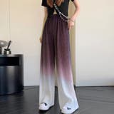 ボトムス ワイドパンツ グラデーションパンツ | COCOMOMO | 詳細画像18