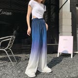 ボトムス ワイドパンツ グラデーションパンツ | COCOMOMO | 詳細画像15