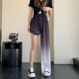 ボトムス ワイドパンツ グラデーションパンツ | COCOMOMO | 詳細画像4