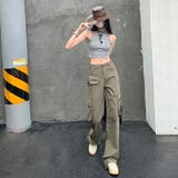 カーゴパンツ ワイドパンツ ベイカーパンツ | COCOMOMO | 詳細画像6