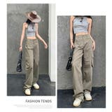 カーゴパンツ ワイドパンツ ベイカーパンツ | COCOMOMO | 詳細画像7