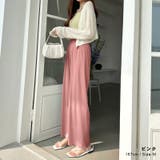 ワイドパンツ さらてろワイドパンツ イージーワイドパンツ | COCOMOMO | 詳細画像21