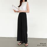 ワイドパンツ さらてろワイドパンツ イージーワイドパンツ | COCOMOMO | 詳細画像24