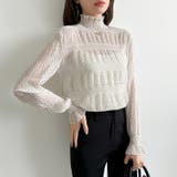 【2026新色登場】 シアーブラウス シャーリングブラウス | COCOMOMO | 詳細画像55 