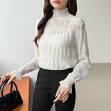 【2026新色登場】 シアーブラウス シャーリングブラウス | COCOMOMO | 詳細画像60 