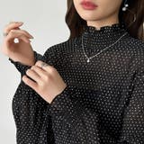 【2026新色登場】 シアーブラウス シャーリングブラウス | COCOMOMO | 詳細画像66 