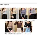 ニット Vネックニットトップス 長袖リブニット | COCOMOMO | 詳細画像18 