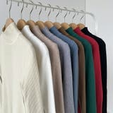 ニット ハイネックニット 秋冬リブニット | COCOMOMO | 詳細画像19 