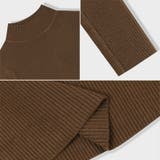 ニット ハイネックニット 秋冬リブニット | COCOMOMO | 詳細画像20 