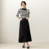 パフスリーブニット ハイネック リブニット | COCOMOMO | 詳細画像31 