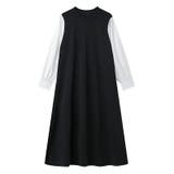 ワンピース パフスリーブドッキングワンピース オールインワン | COCOMOMO | 詳細画像12