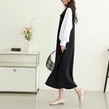 ワンピース パフスリーブドッキングワンピース オールインワン | COCOMOMO | 詳細画像3