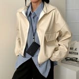 アイボリー | ジャケット フェイクレザージャケット クロップドレザージャケット | COCOMOMO