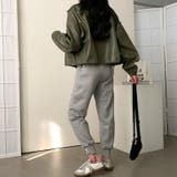 ジャケット フェイクレザージャケット クロップドレザージャケット | COCOMOMO | 詳細画像16 