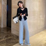 ニット カシュクールリブニット クロスニット | COCOMOMO | 詳細画像5 