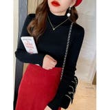 ハイネック リブニットハイネック リブニット | COCOMOMO | 詳細画像18
