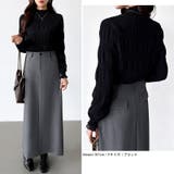 新色登場！裏起毛シャーリングブラウス ハイネックブラウス オフィスカジュアル | COCOMOMO | 詳細画像12 