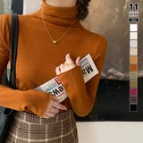 キャラメル | タートルネック ニット 選べる11色展開 | COCOMOMO