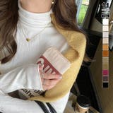 ホワイト | タートルネック ニット 選べる11色展開 | COCOMOMO