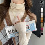 アイボリー | タートルネック ニット 選べる11色展開 | COCOMOMO