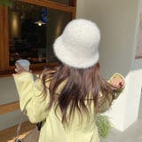 帽子 バケットハット フェイクファークローシュハット | COCOMOMO | 詳細画像3